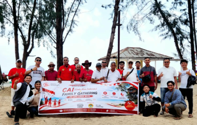 Semarakkan HUT RI ke-81, PC LDII Lubuk Baja Gelar Family Gathering dan Pengajian CAI di Pantai Ocarina