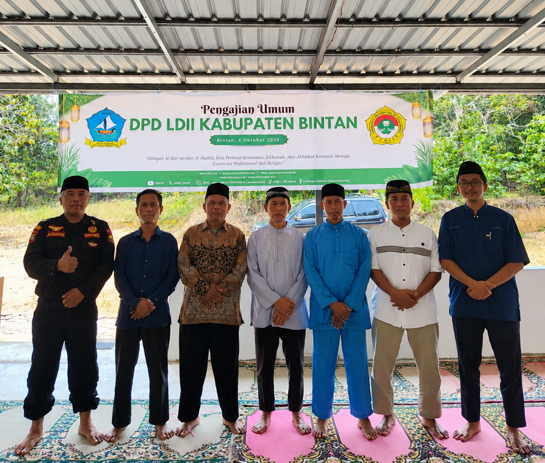 Kuatkan Aqidah, DPD LDII Bintan Gelar Pengajian Umum Bulanan di Kampung Siantan